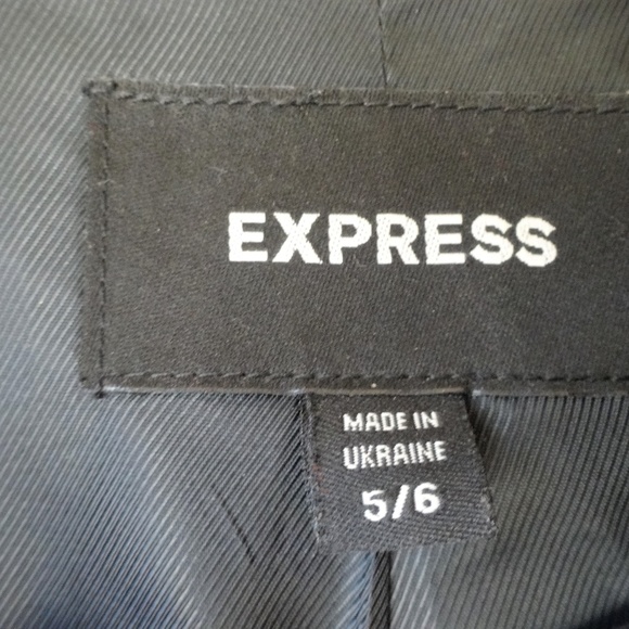 Clearance‼️EXPRESS HOODED ZIP UP WOOL JACKET - Picture 6 of 8